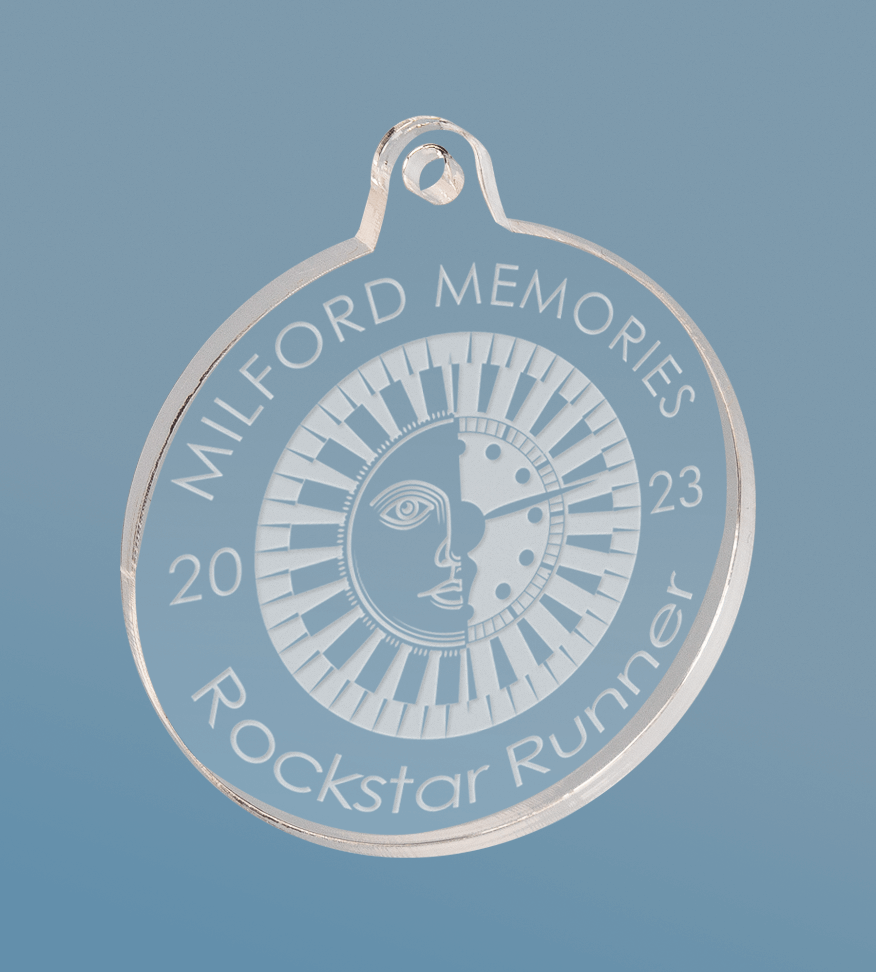 Custom Acrylic Running Medals | Maxwell Medals & Awards